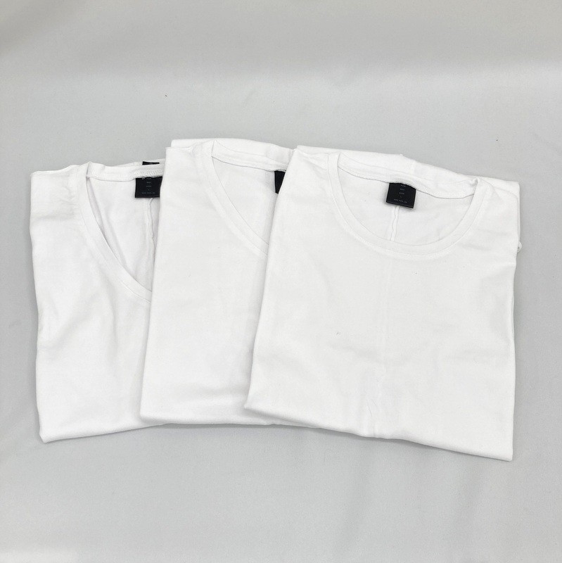 【中古】wjk ダブルジェイケー 3 インチ pack-T S/S 風呂敷き包みプルオーバー3枚仕掛ける 9921 PK05i 新品負けず劣らず L大きさ 半袖 無地 メンズ 白いこと トップス ★SS741