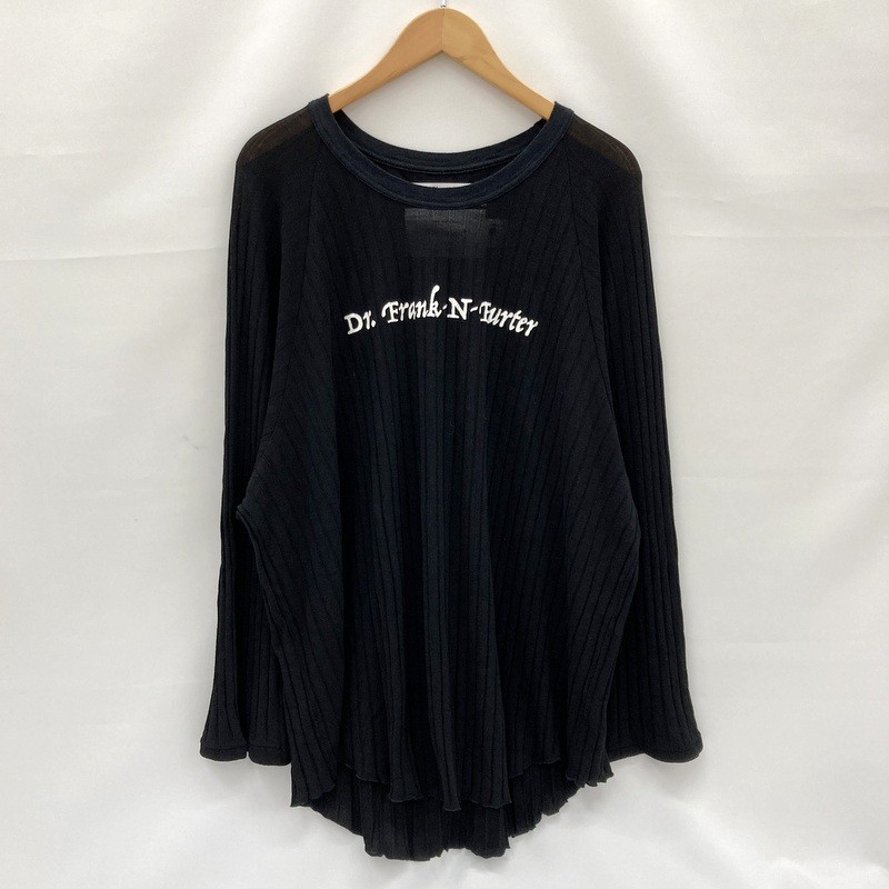 【中古】DAIRIKU ダイリク Dr.Starring Raglan Tee 24AW C-7 シースルービッグラグランプルオーバー 美品 L大きさ 長袖 メンズ 黒いこと トップス ★SS412