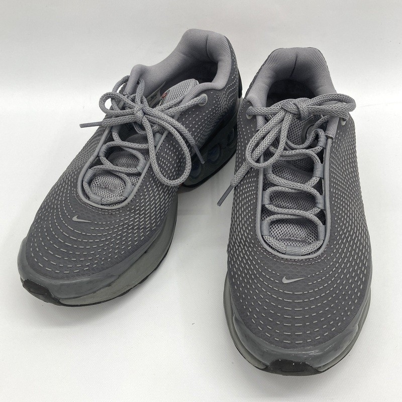 【中古】NIKE ナイキ AIR MAX DN PARTICLE GREY パーティクルグレー DV3337-004 スニーカー 27.5cm メンズ グレー レッド 靴 ★SS970｜福井の買取販売　サンステップ 8,663円