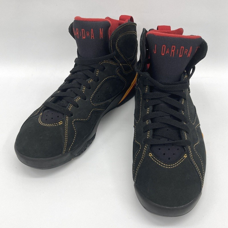【中古】NIKE ナイキ AIR JORDAN 7 RETRO CITRUS エアジョーダン7 シトラス CU9307-081 スニーカー 26cm メンズ ブラック イエロー レッド 靴 ★SS969｜福井の買取販売　サンステップ