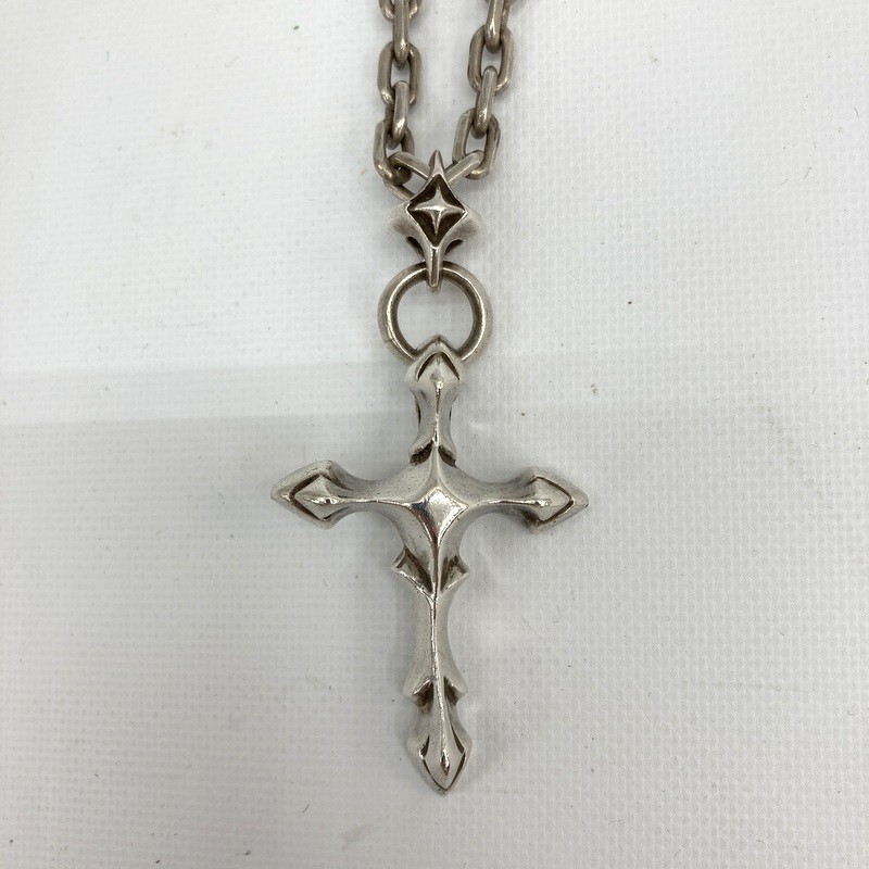 【中古】 Loud style Design L.S.D ラウドスタイルデザイン クロスネックレス ペンダント アクセサリー シルバー925 SV925 メンズ 服飾小物 ★SS452|福井の買取販売 サンステップ