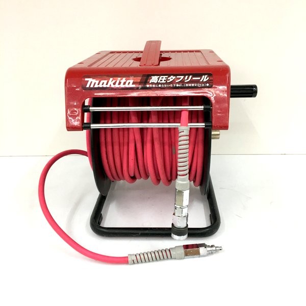 【中古】makita マキタ 高圧タフリール 高圧スリックホース 内径6.0mm 外径10mm エアー工具 ★DT1414｜福井の買取販売　サンステップ