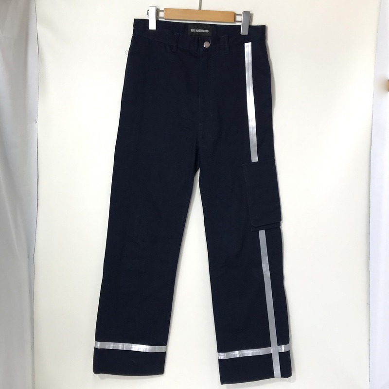 【中古】 YUKI HASHIMOTO ジーンズ デニム 古着 ジーパン G食パン 心地よい 綿織物 日本製  メンズ 44 S大きさ好いかげんに インディゴ ユウキハシモト 下つ方 A4373◆