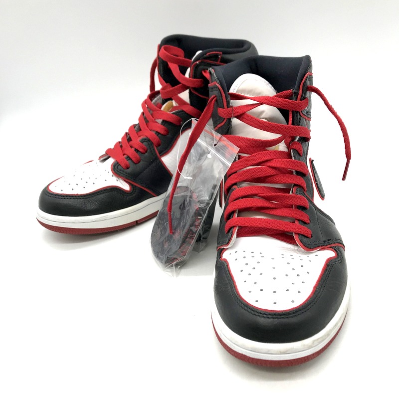 【中古】 Nike Air Jordan 1 Retro High OG Blood Line 555088-062 エアジョーダン1 レトロ ハイ OG スニーカー 大きいサイズ メンズ 29cm ブラッドライン ナイキ 靴 B10083◆画像