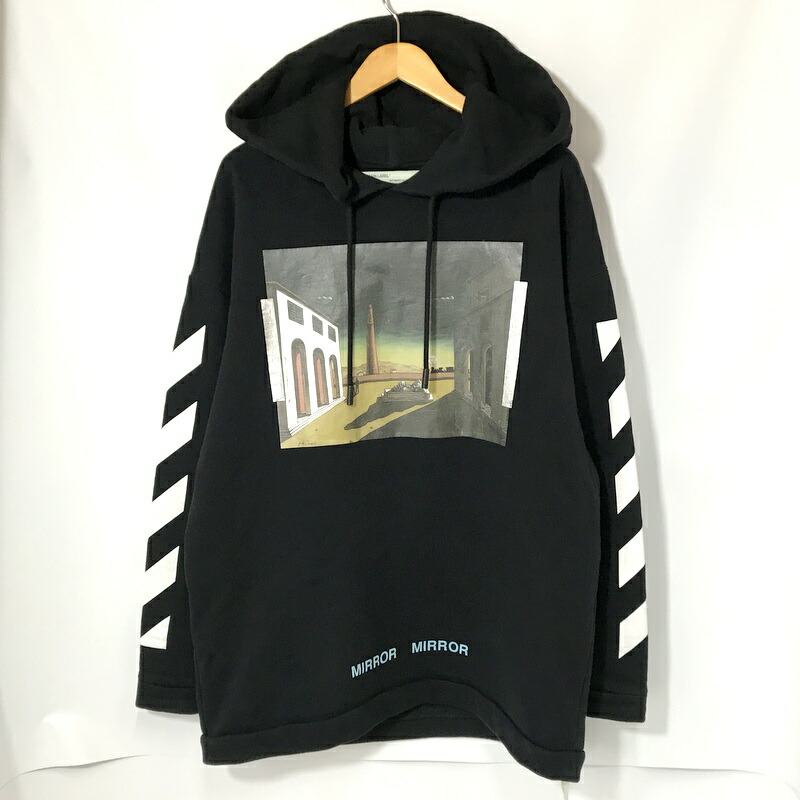 関税送料込【Off-White】Diag アイレット パーカー ブラック 14010499-b.jpg
