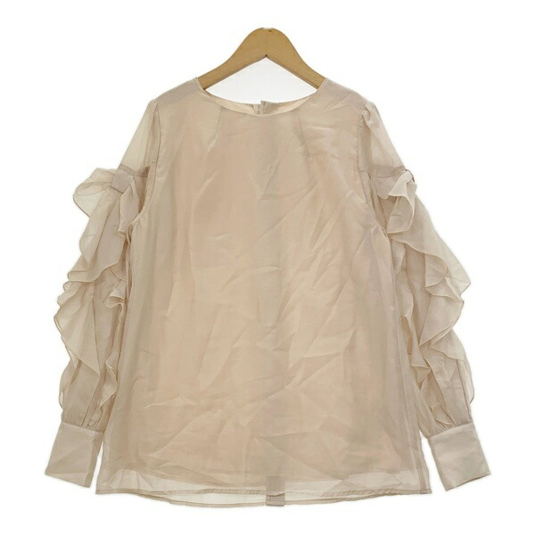 TODAYFUL Cutoff Puffshoulder Shirts カットオフ パフショルダー シャツ ブラウス 長袖 オーガンジー オケージョン ホワイト トゥデイフル トップス DL14987■ TODAYFUL Cutoff Puffshoulder Shirts カットオフ パフ