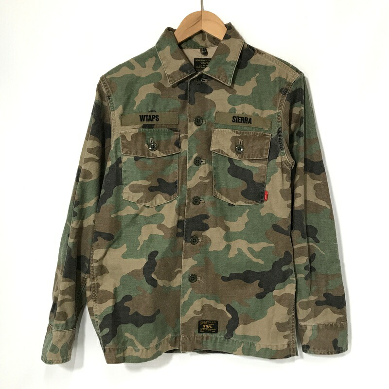 WTAPS jungleカモフラージュ ミリタリージャケット サイズ04 1240002248649_1.jpg