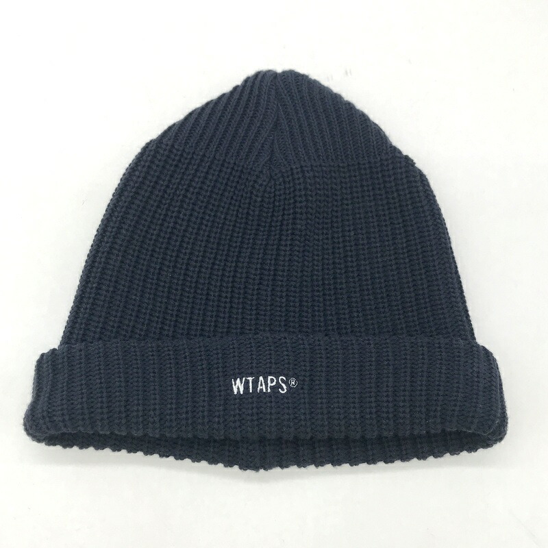 WTAPS ブラック ニット帽 フリーサイズ WTAPS ダブルタップス × NEWERA BEANIE ビーニー ニット帽