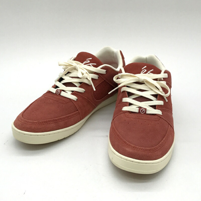 【中古】 es ACCEL SLIM エス アクセルスリム スニーカー メンズ 28cm レッド 靴 B14085◆