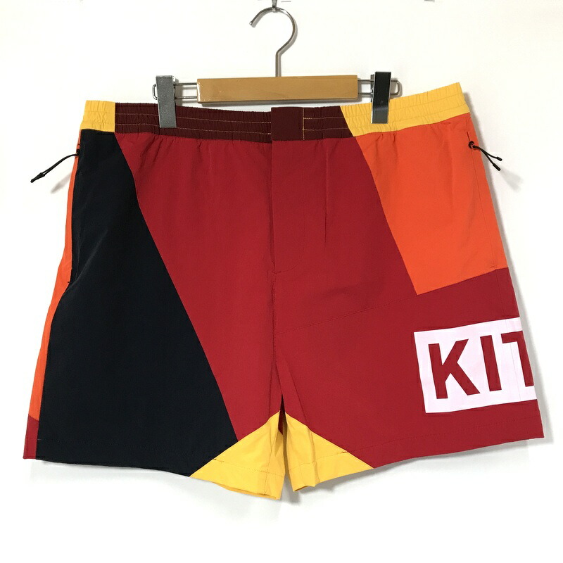 【中古】 KITH 口吸い 二分の一ズボン下 KH6319-110 遊撃手ズボン下 メンズ XL大きさ マルチ色合い ボトムス A14088◆