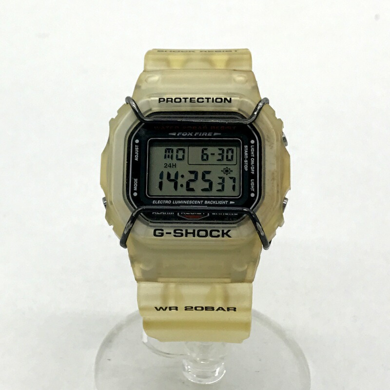 【中古】 CASIO カシオ 腕時計 G-SHOCK DW-5600VT メンズ クリア 服飾小物 B14245◆