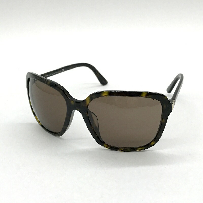 PRADA プラダ　SPR12S−F サングラス　べっ甲 PRADA プラダ サングラス べっ甲柄 ブラウン×ゴールド
