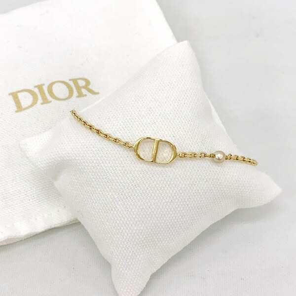 Christian Dior クリスチャンディオール キューブブレスレットDA0 楽天市場】Aランク【ディオール】キューブチャーム ブレスレット