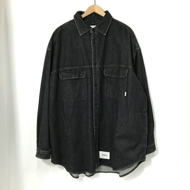 楽天市場】WTAPS ダブルタップス/デニムシャツ/191GWDT-SHM01/B
