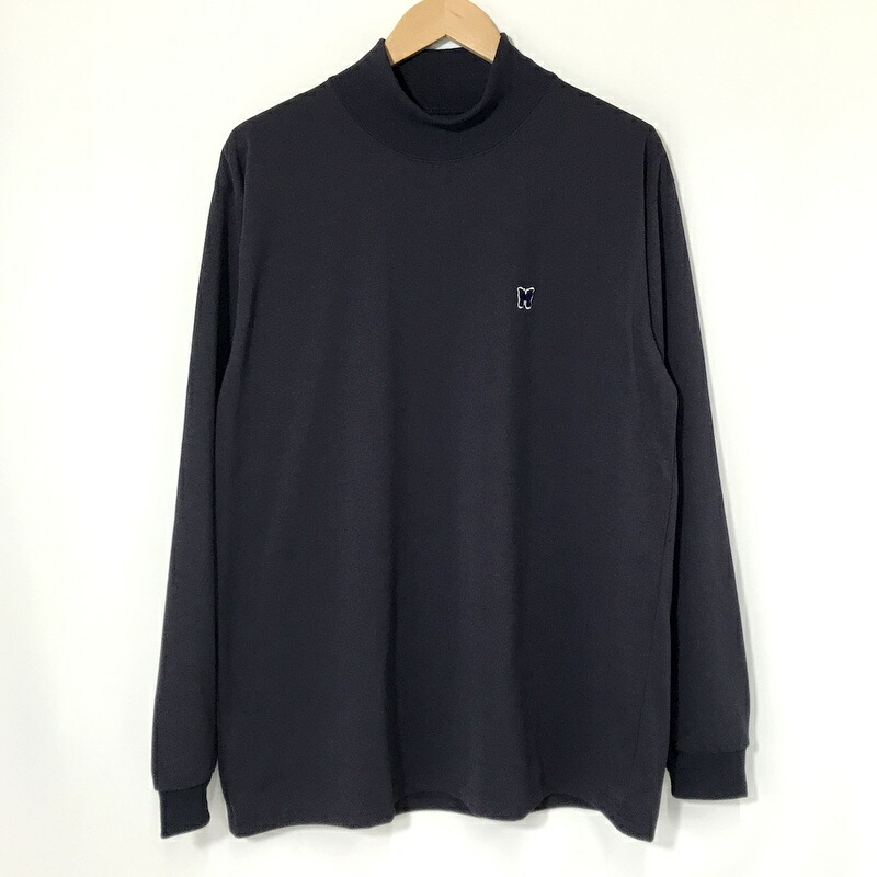 BEAMS NEEDLES / モックネックXL BEAMS（ビームス）NEEDLES / S/S Mock Neck Tee - Poly Jersey