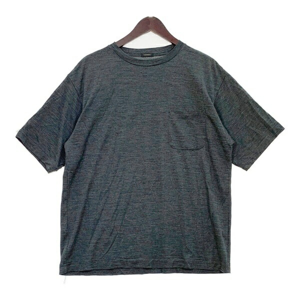 楽天市場】COMOLI コモリ【19SS】P01-05008 ウール天竺ヘンリーネックT