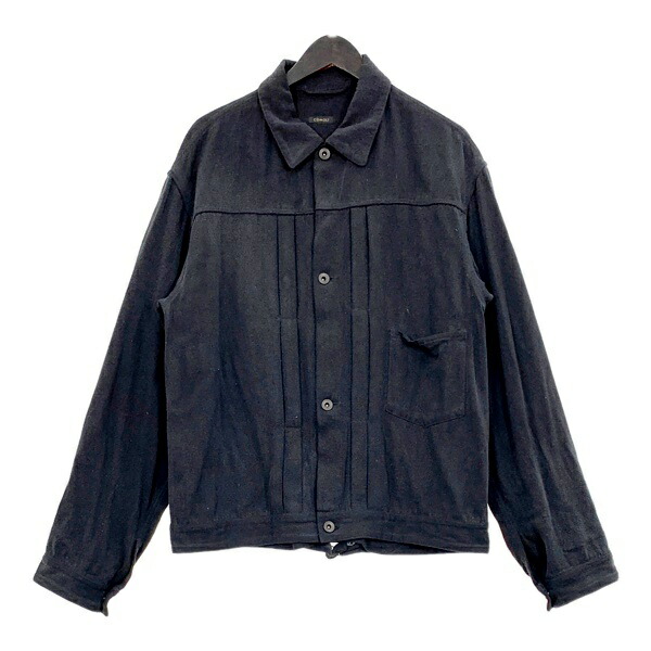 comoli コットンシルク スイングトップ ブルゾン ジャケット COMOLI (コモリ) シルク スイングトップ