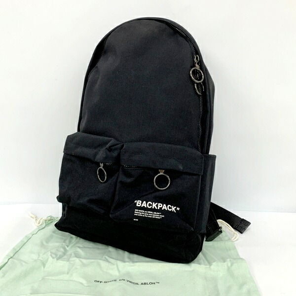 off-white バックパック Off-White SKULLS NYLON BACKPACK メンズ オフホワイト バック