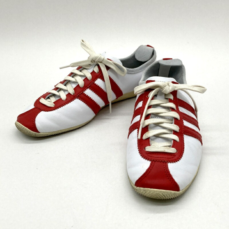 adidas アディダス スニーカー originals Japan メンズ 26cm ホワイト レッド 靴 B14633◆