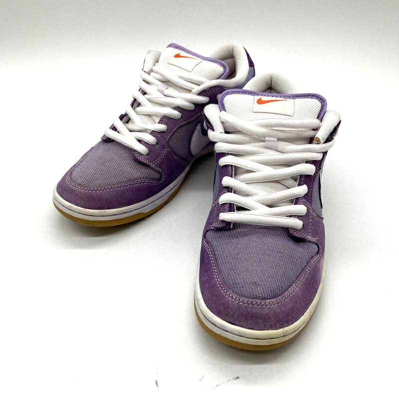 【中古】 Nike SB ナイキ スニーカー Dunk Low Pro ISO Lilac DA9658-500 ダンク ロー プロ ISO メンズ 28.5cm パープル 靴 B14905◆