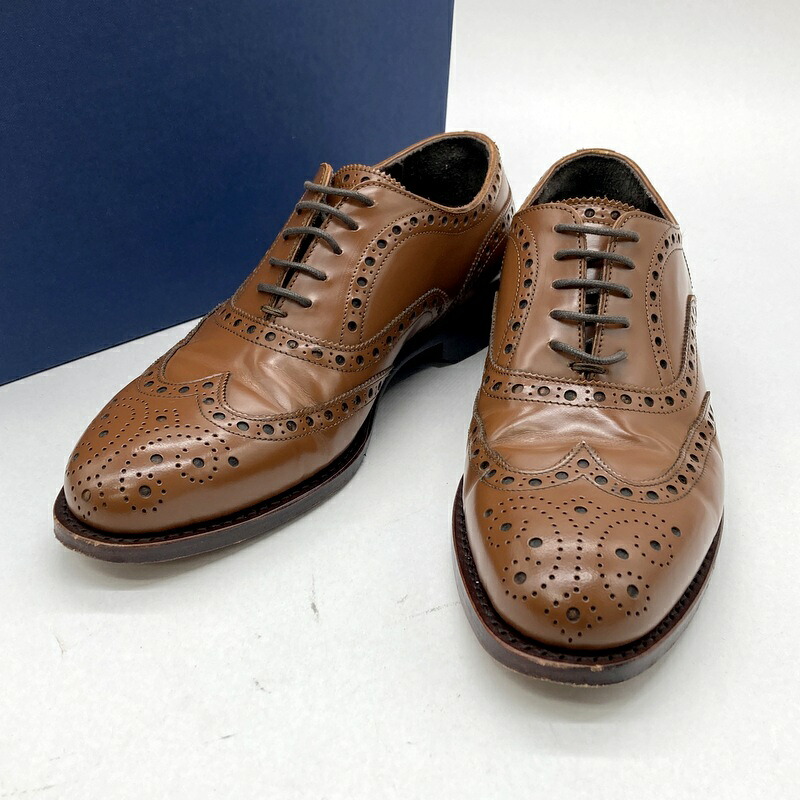 JALAN SRIWIJAYA ジャランスリウァヤ ウィングチップシューズ EDWARD 98650 ビジネスシューズ メンズ 25cm ブラウン 靴 B14944◆｜福井の買取販売　サンステップ