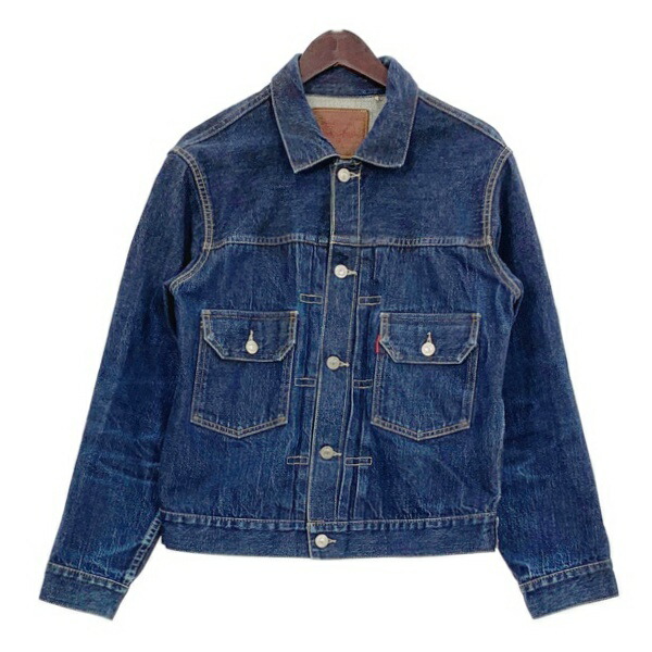 雰囲気◎ 旧DENIME 507 濃紺 2nd デニムジャケット ハギ付 M DENIME - ドゥニーム 507XX セカンド 2nd デニムジャケット G