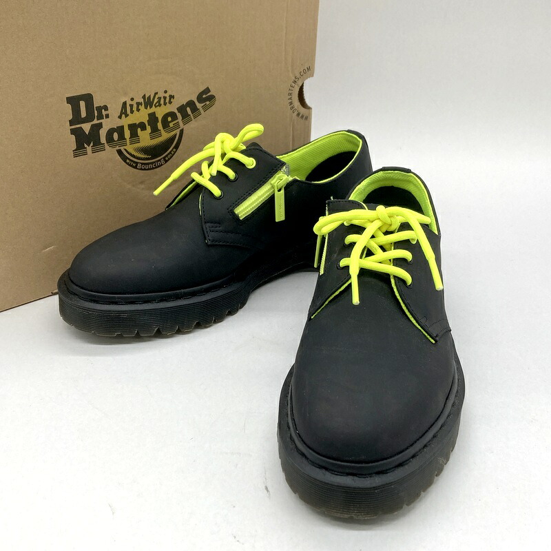Dr.Martens ドクターマーチン 3ホールシューズ 1461 ALT メンズ 26cm ブラック 靴 B15106◆