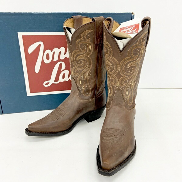 楽天市場】【中古】 トニーラマ TONY LAMA リザード 茶系 本革 レザー