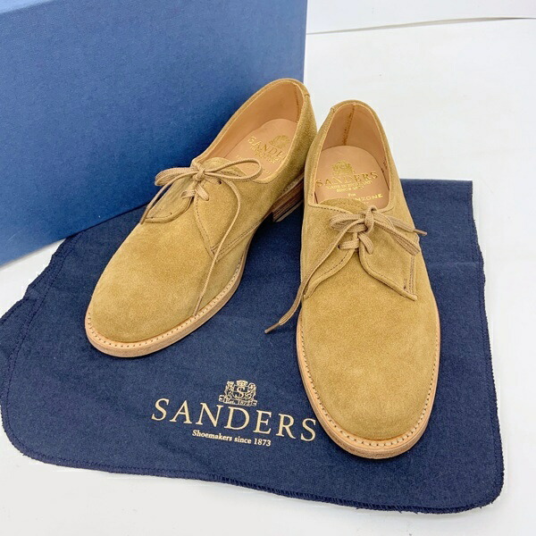 【中古】Sanders Shinzone サンダース シンゾーン スエード シューズ ローファー レディース サイズ3 ブラウン 靴 DF17118■