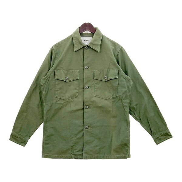 楽天市場】WTAPS 25ss VEINY/LS/COTTON.TWILL SIZE-XL 251WVDT-SHM03