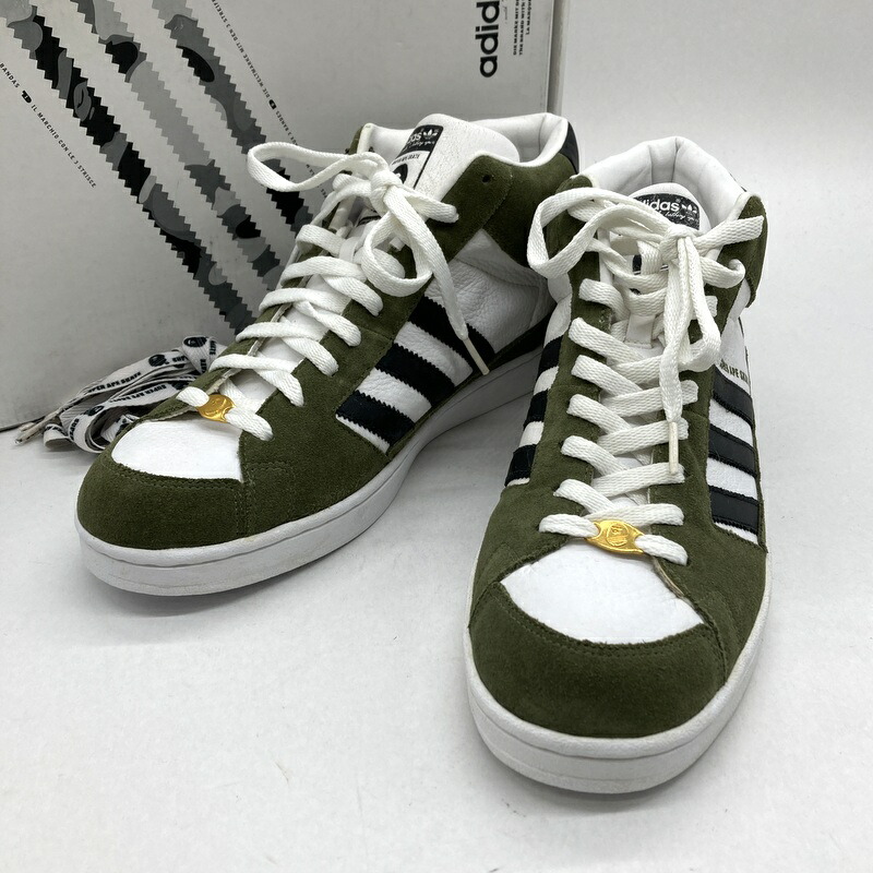 【中古】 adidas A BATHING APE アディダス エイプ スニーカー SUPERSTAR APE SKATE 040049 観賞用 スーパー エイプ スケート メンズ 29.5cm 靴 B15278◆ 18,374円