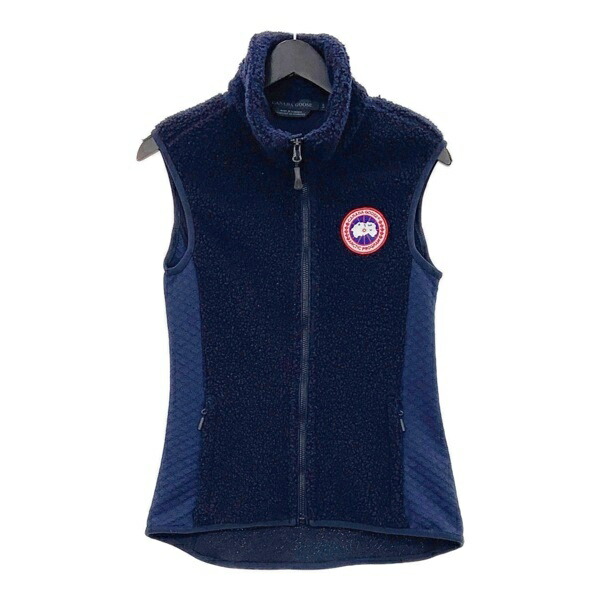 【中古】CANADA GOOSE カナダグース ボア フリース 限りない 上衣 上衣 ANNAPOLIS アナ刑事警察 6996L レディース S大いさ 米国海軍 アウター DL17409■ レディースファッション-トップス