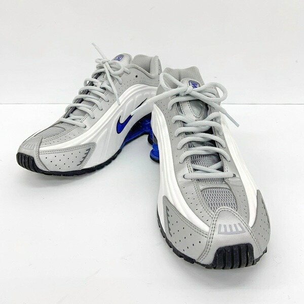 【中古】NIKE ナイキ スニーカー シューズ SHOX R4 ショックス R4 HQ1988-100 メンズ 27.5糎 白いこと 靴 DF17584■