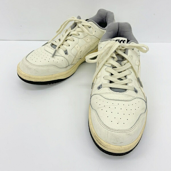 【中古】asics ballaholic アシックス ボーラホリック EX89 スニーカー シューズ 1201A837 メンズ 29.5糎 白いこと 靴 DF17588■