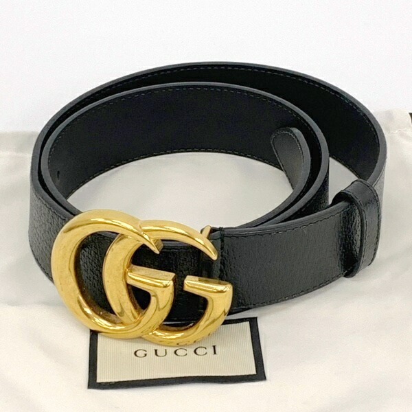 楽天市場】グッチ GUCCI ベルト（90/36） ダブルG アイボリーxグリーン