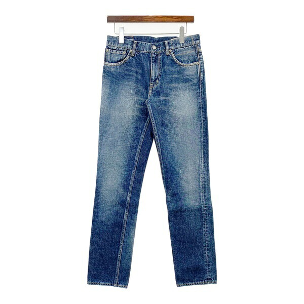 【中古】VISVIM ビズビム ヴィズヴィム デニムパンツ ジーンズ Gパン SOCIAL SCULPTURE メンズ W30 L30 インディゴ ズボン DM17611■