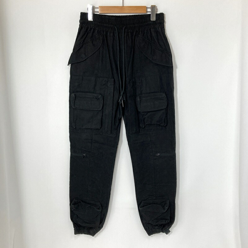 【中古】READUMADE レディメイド FIELD PANTS フィールドパンツ RE-CO-BK-00-00-82 メンズ サイズ1 ブラック ボトム A15750◆|福井の買取販売 サンステップ