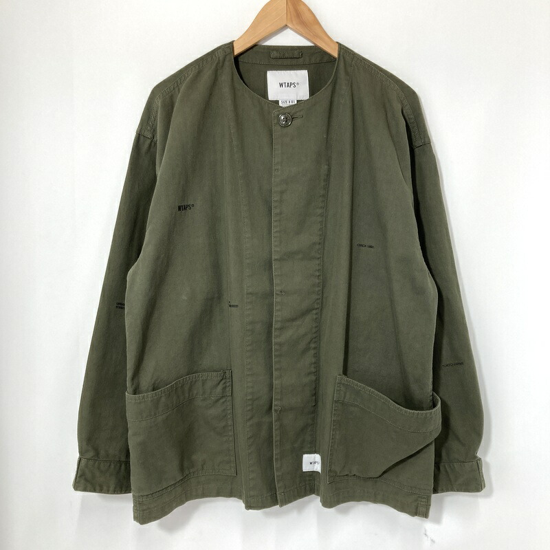 楽天市場】WTAPS 25ss VEINY/LS/COTTON.TWILL SIZE-XL 251WVDT-SHM03