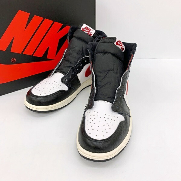【中古】 NIKE ナイキ スニーカー Air Jordan 1 Retro High OG GYM RED 555088-061 メンズ 28糎 黒いこと 赤いこと 靴 DF17961■