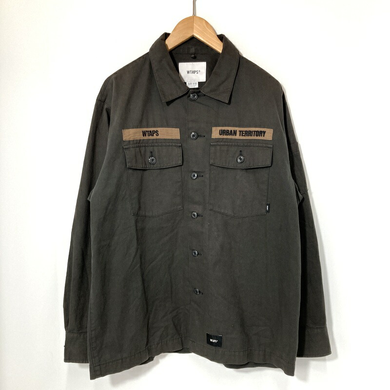 楽天市場】【新品】WTAPS （ダブルタップス）SCOUT LS SHIRT. COTTON