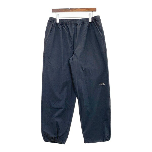 【中古】THE NORTH FACE ノースフェイス ナイロン パンツ VAGRANT LONG PANT NB12583 メンズ XLサイズ ブラック ズボン DM18252■