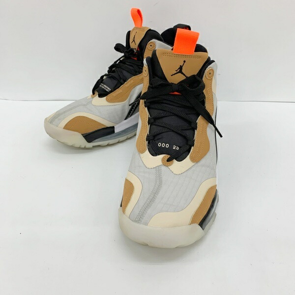 【中古】NIKE ナイキ JORDAN AEROSPACE 720 GREY FOG スニーカー シューズ BV5502-002 メンズ 28.5糎 グレーフォグ 靴 DF18393■