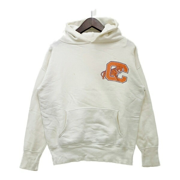 【中古】 クレムソン分科大学 Clemson University クレムソンタイガース Clemson Tigers ヴィンテージパーカー 50S メンズ S大きさ好いかげんに 白いこと トップス DM18290■