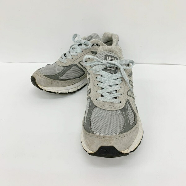 【中古】NEW BALANCE ニュー平衡にする M990GL4 スニーカー シューズ メンズ 26珊 薄墨色 靴 DF18260■