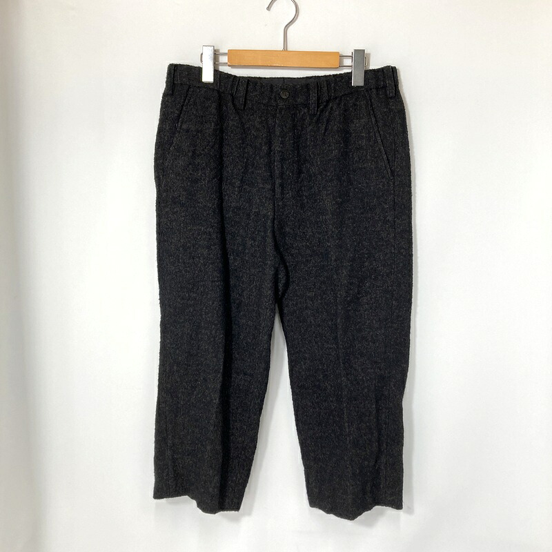 【中古】ISSEY MIYAKE MAN イッセイミヤケメン 16AW ツイードウールイージーパンツ ME63FF175 メンズ サイズ3 Lサイズ相当 ブラック ボトム A16037◆|福井の買取販売 サンステップ