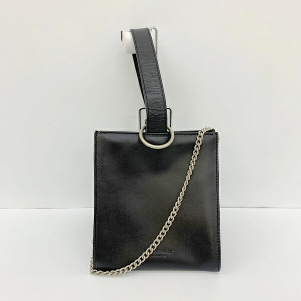 【中古】JUNYA WATANABE COMME des GARCONS ジュンヤワタナベコムデギャルソン ショルダーバッグ ハンドバッグ レディース ブラック 鞄 DF17764■