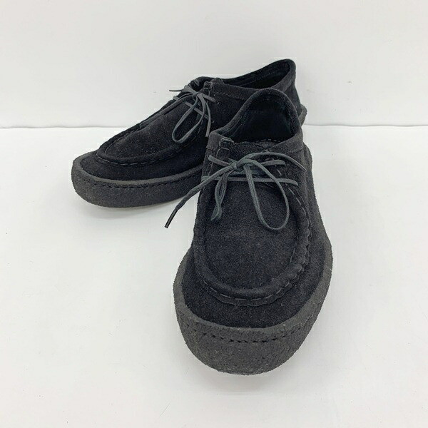 【中古】Hender Scheme エンダースキーマ tarte パイ シューズ チロリアン メンズ 大きさ5 黒いこと 靴 DF18582■
