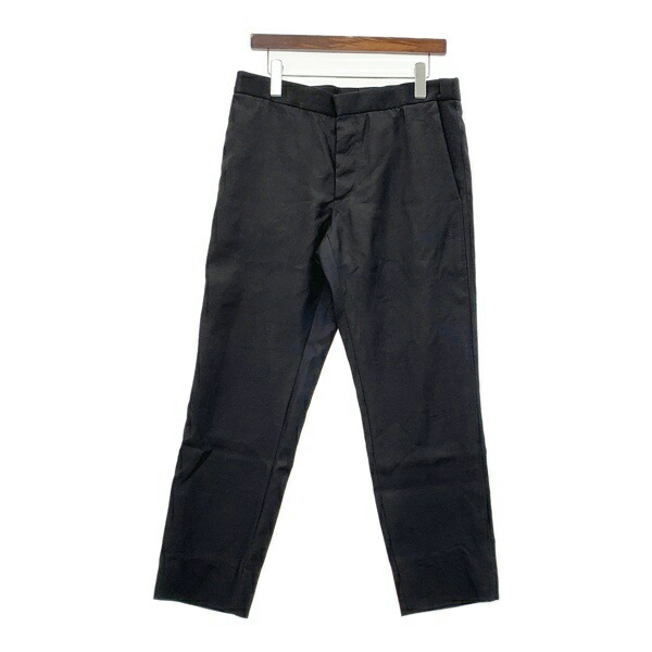 【中古】JIL SANDER ジルサンダー スラックス パンツ TAILOR MADE テーラーメイド ボトムス メンズ サイズ48 ブラック ズボン DM18617■