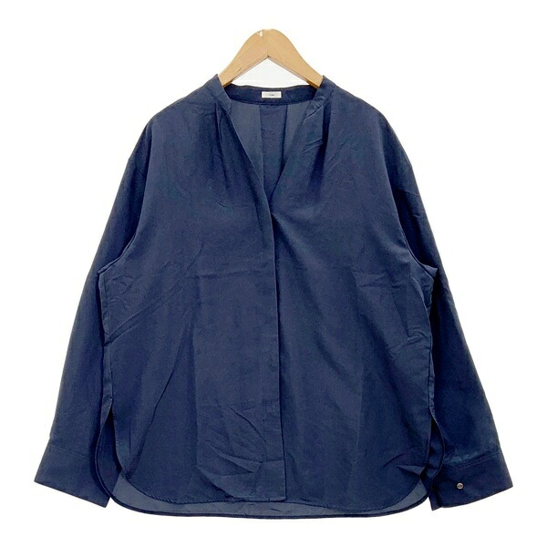 【中古】IENA イエナ ニュアンスシャツブラウス ティーシャツ Vのど首 24-051-900-2090-2-0 24SS 透け透け レディース 無償性大いさ 米国海軍 トップス IL15278■ レディースファッション-シャツ・ブラウス