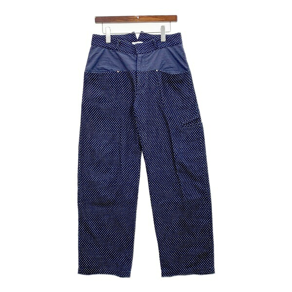 【中古】Riku Umehara リク ウメカラ ズボン下 スラックス FLOWER VASE PANTS メンズ M大きさ 米国海軍 ボトムス DM18724■